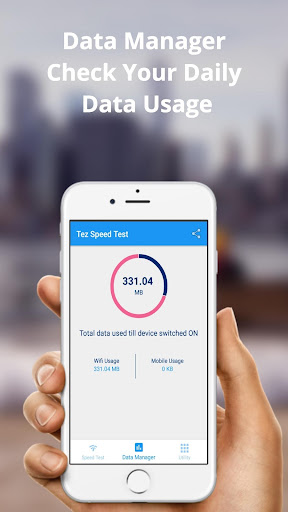 WiFi / 4G / 5G Internet Speed Screen 3