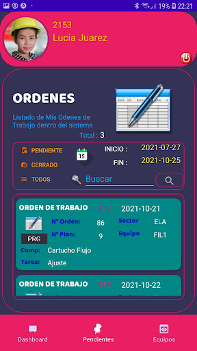 MantApp Screen 3