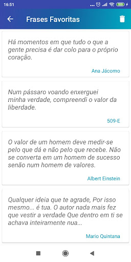 Frase do Dia Screen 3
