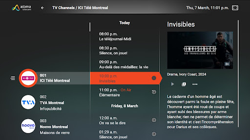 Altima TV for Android TV screenshot 7