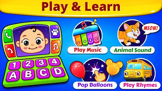 Baby Games: Piano &amp; Baby Phone