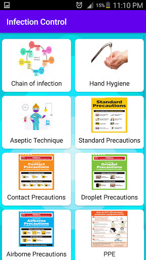 Infection Control Screen 2