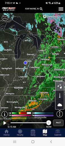 Screenshot of 21Alive First Alert Weather