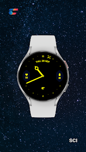 Sci: Animated Space Watchface