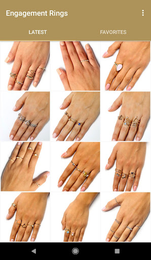 Android application Engagement Rings screenshort