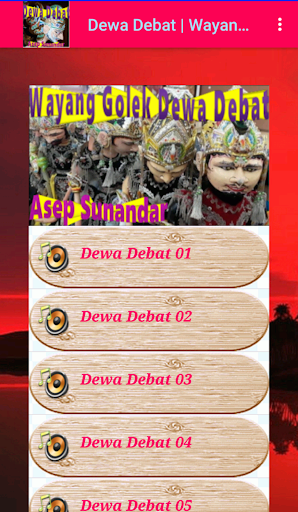 Dewa Debat Wayang Golek Screen 3