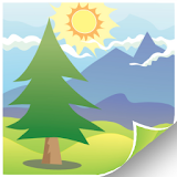 Vectorized Mountains LWP FREE icon
