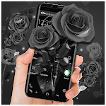 Cover Image of Herunterladen Black Rose APUS Launcher Theme  APK