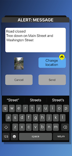 Town Alerts Screen 2