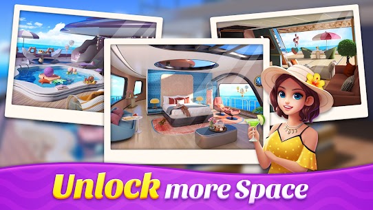 Space Decor : Luxury Yacht Apk Mod for Android [Unlimited Coins/Gems] 4
