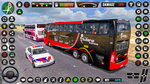 Bus Simulator Game: Coach Bus screenshot 21