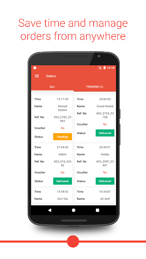 FoodTime for Business Screen 2