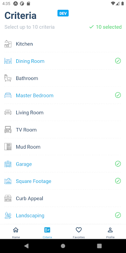 RateEstate Dev Screen 3