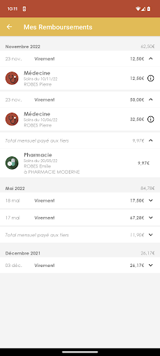 Ma mutuelle MCLR Screen 3