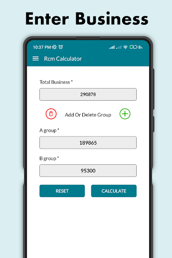Rcm Commission Calculator Screen 2