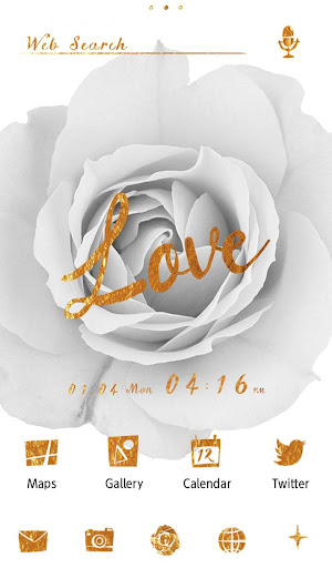 Android application Cool wallpaper-Monochrome Rose screenshort