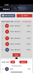 Strongway 5x5 - Weight Lifting & Gym Workout Log