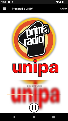 Primaradio Unipa Screen 2