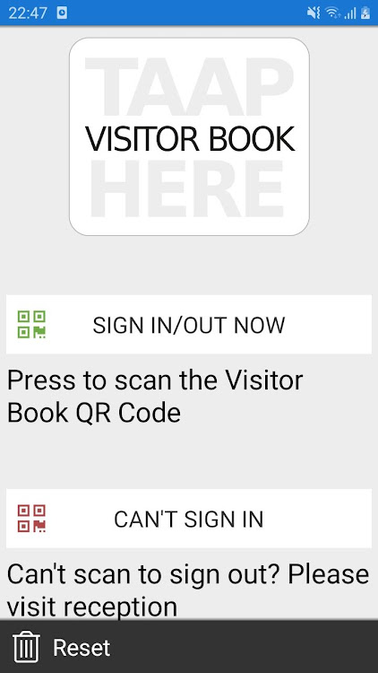 TAAP Visitor Book - 1.20 - (Android)