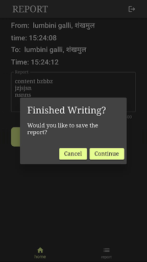 Slashplus Report Screen 3