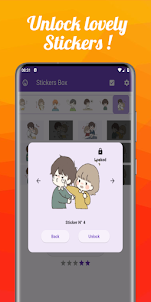 Stickers Box & Sticker App