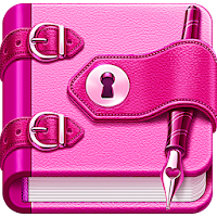 Diary with lock Icon