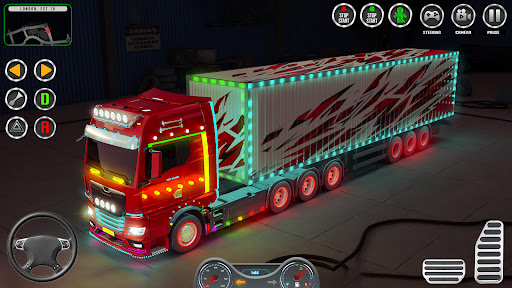 Android application Real Truck Parking Game 3D Sim screenshort