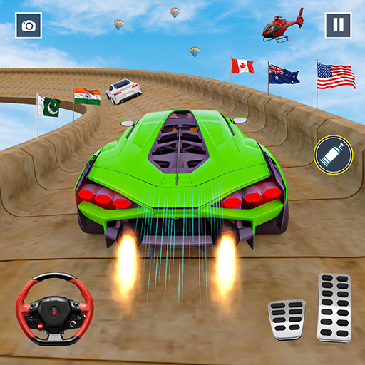 Mega Ramp Car Stunt Games 3D logo
