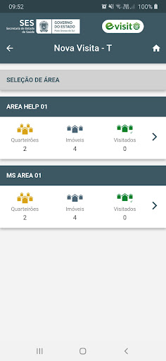 e-Visit@ - Endemias v3 Screen 2