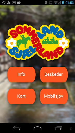 Android application Sommerland Sjælland App screenshort