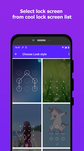 تطبيق Pattern lock screen برو1