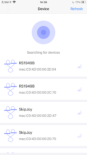 Android application FitUpdate tool screenshort