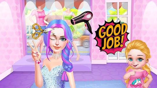 Dianas Hair Salon Game Mod Apk [Unlimited Money] Download (v1.1.1) Latest For Android 1