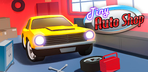 Tiny Auto Shop: Car Wash and Garage Game cover