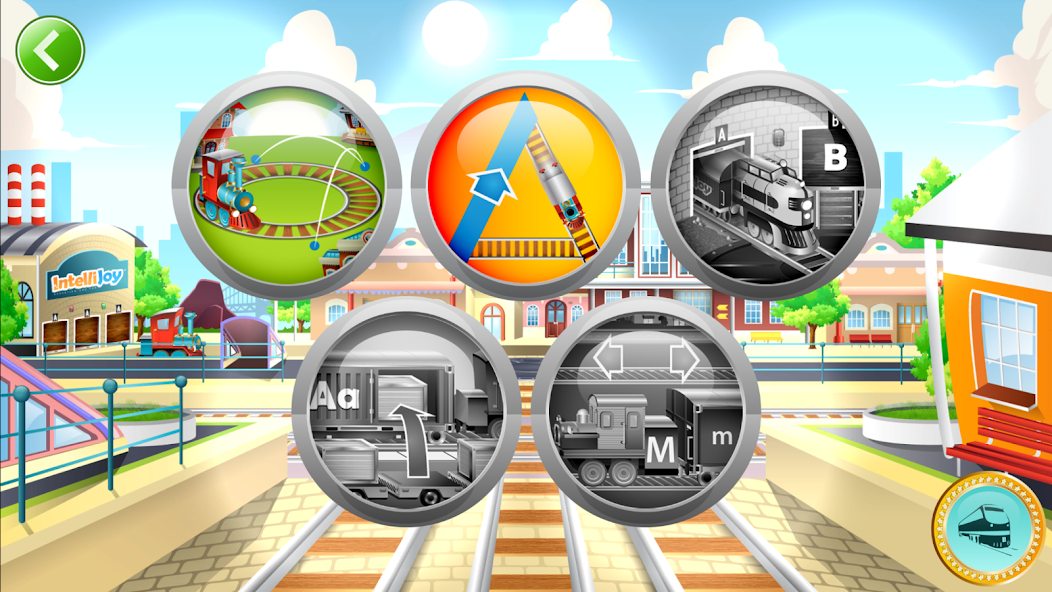 Learn Letter Names and Sounds with ABC Trains screen 0