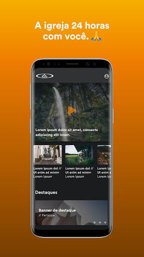 Android application Avivamento em Cristo screenshort