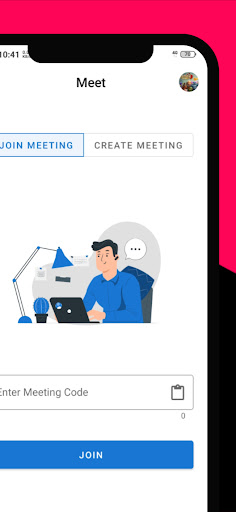 Android application Meet - Video Conferencing app screenshort