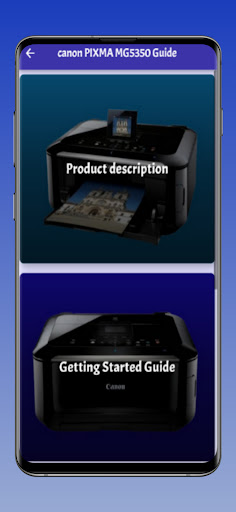 canon PIXMA MG5350 Guide