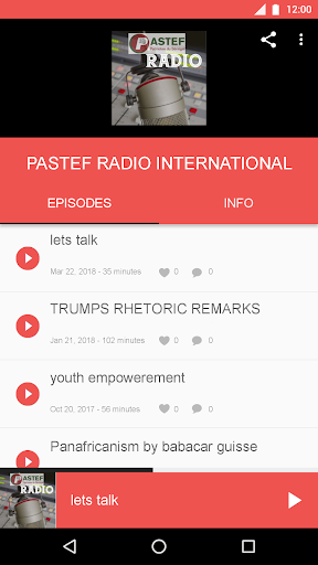 PASTEF RADIO INTERNATIONAL