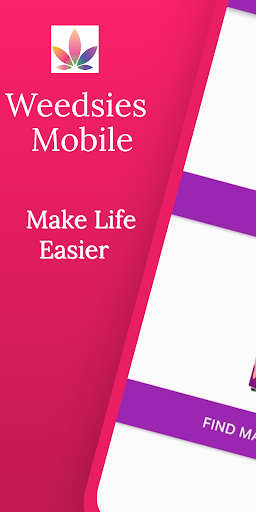 Android application Weedsies Mobile screenshort