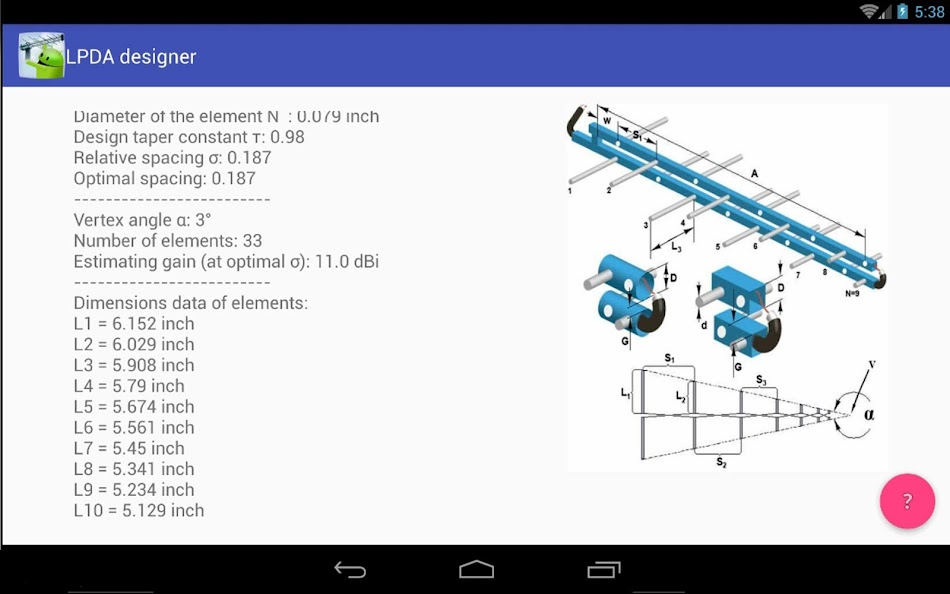 #8. LPDA designer (Android) Por: Valery Kustarev