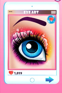 Eye Art Salon Make up Girls - Screenshot 4