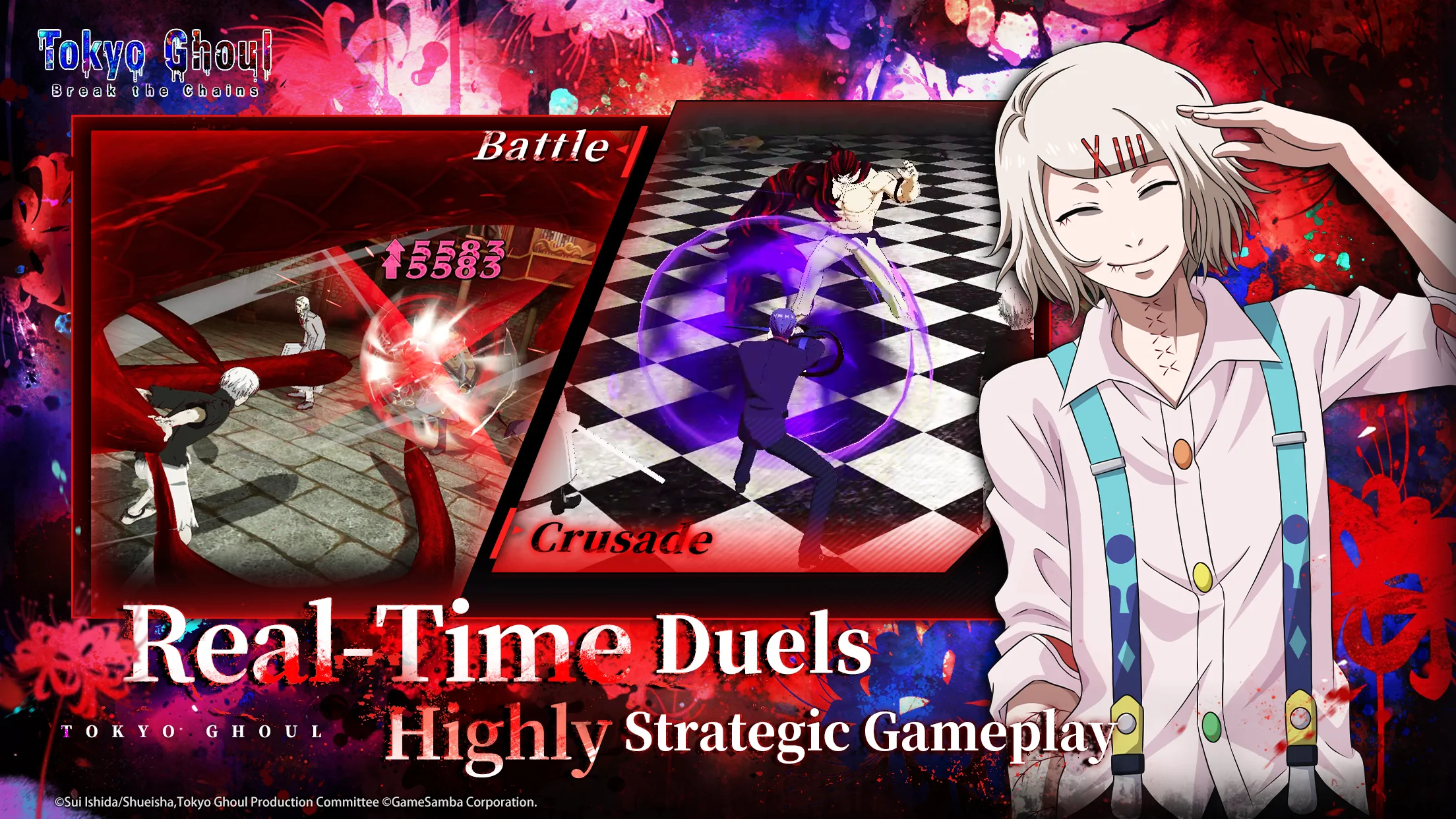 Tokyo Ghoul Break The Chains v2.1764 Apk