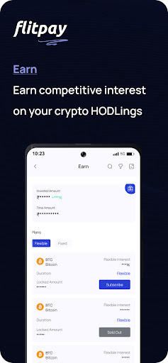 Flitpay Crypto Trading App