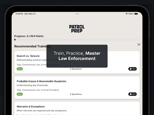 Patrol Prep Police Exam Coach