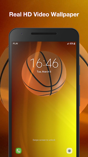 Basketball Live Wallpaper Screen 3