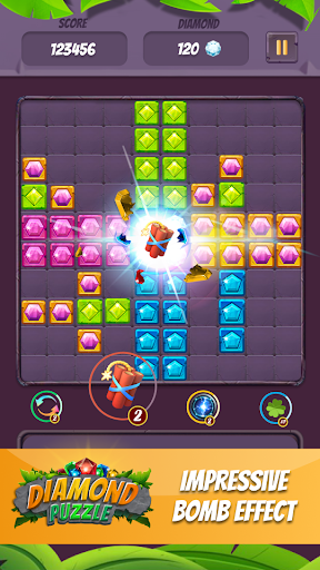 Brick game: Jewel block game Screen 2