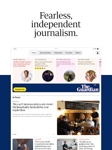 The Guardian - UK & World News скриншот 8