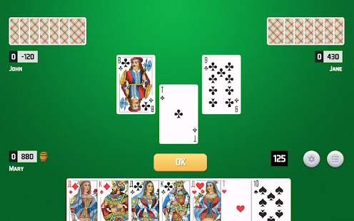 1000 (карточная игра «Тысяча») Screenshot