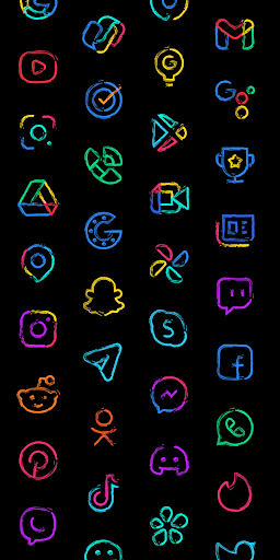 Android application MIRA Icons screenshort